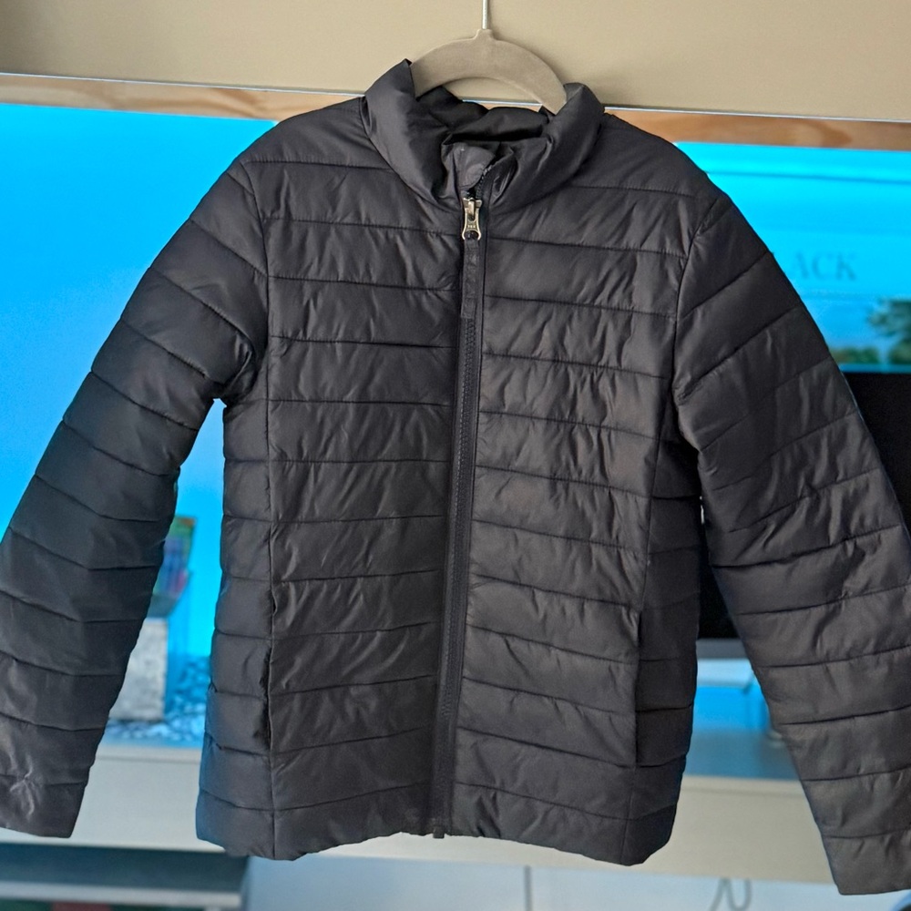 Perfect for now! Lands End School Uniform Little Kids' ThermoPlume Jacket